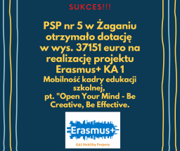 Sukces PSP nr 5 w Żaganiu.